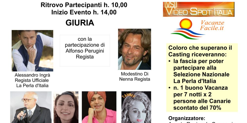 Casting in Campagnia &#8211; Avellino