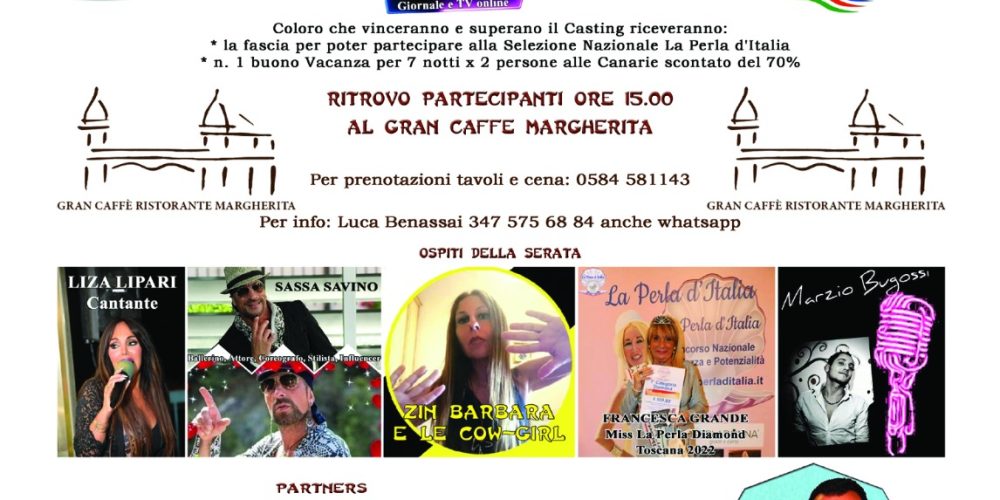 Casting in Toscana-Viareggio
