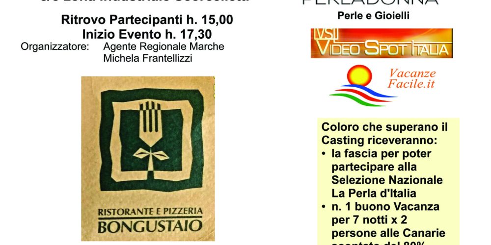 Casting in Marche