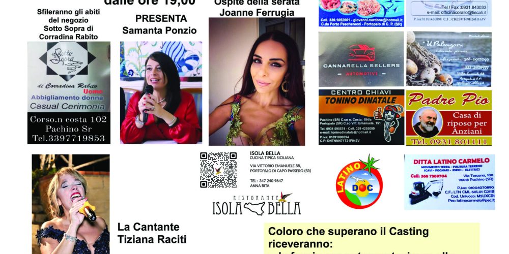 Casting Sicilia &#8211; Siracusa